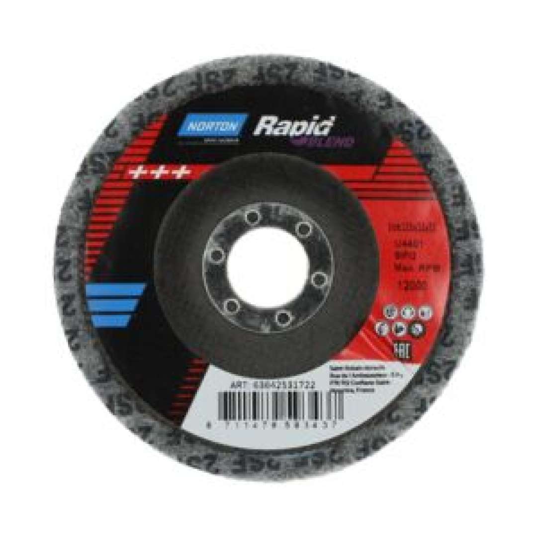 Norton Rapid Blend NEX Unified Disc 114.3x12.7x22.225mm Medium Brown