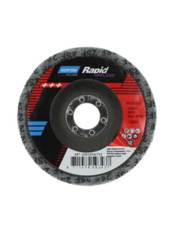 Norton Rapid Blend NEX Unified Disc 114.3x12.7x22.225mm Medium Brown