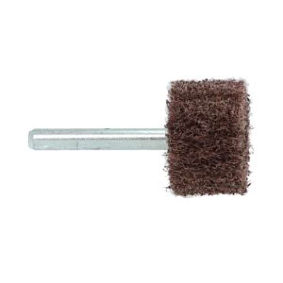 Non-woven flap wheel with spindle