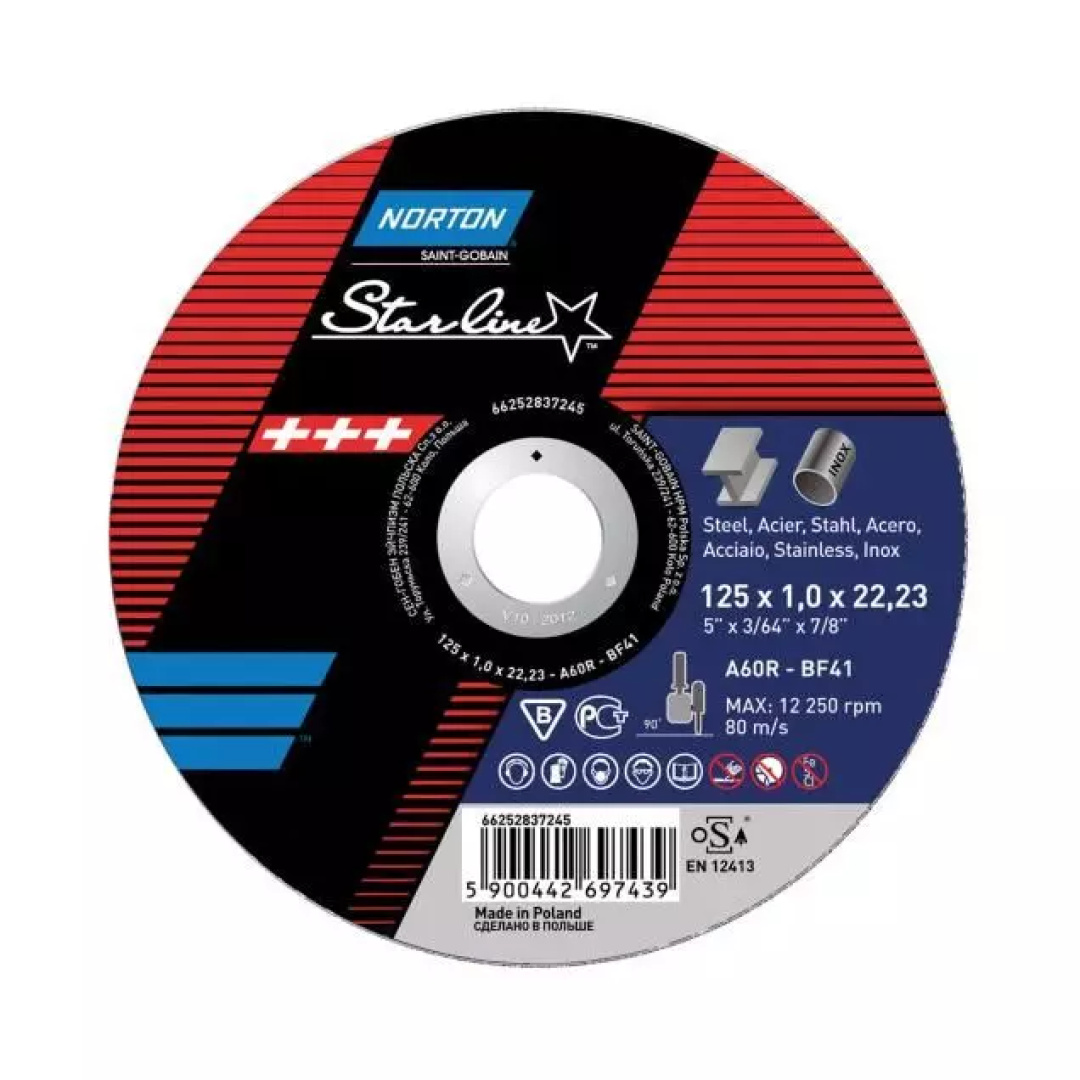 Norton Starline Ultra Thin Cutting Disc