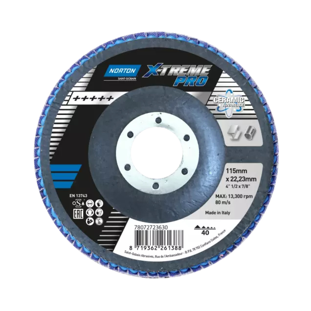 Norton X-Treme Pro flap disc