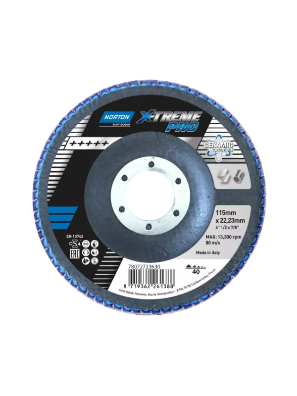Norton X-Treme Pro flap disc