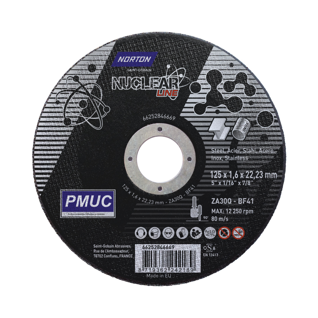 Norton PMUC Nuclear Cutting Wheel
